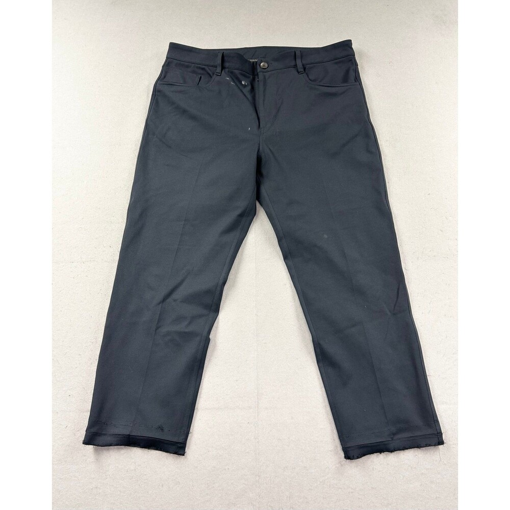 Vuori Pants Men's Gray Meta Performance Athletic Classic Fit Stretch